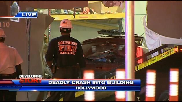 Car crashes into Hollywood Publix; driver killed