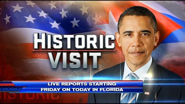Obama's trip to Cuba pushed forward to Sunday