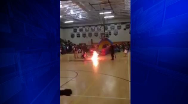 Fire breather, 7 others injured in Delray Beach pep rally mishap