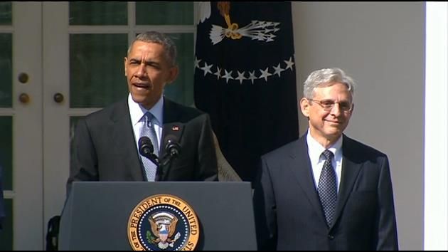 Garland begins meetings with senators