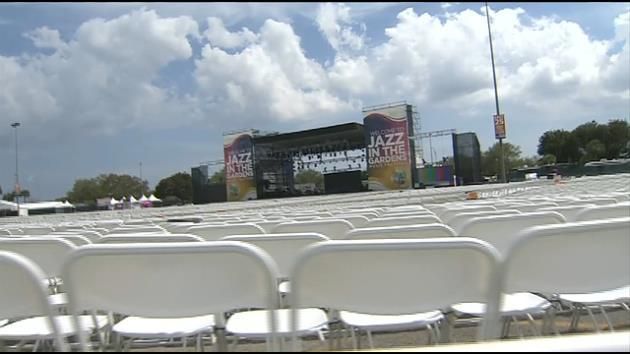 South Florida prepares for Jazz in the Gardens festival