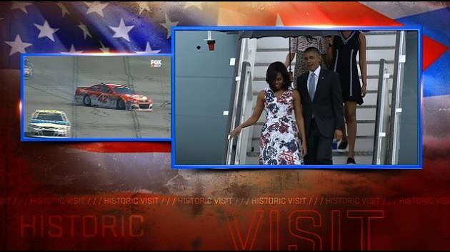 Obama arrives in Cuba for historic visit