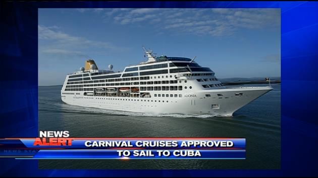 Carnival Cruise Line to sail to Cuba starting in May