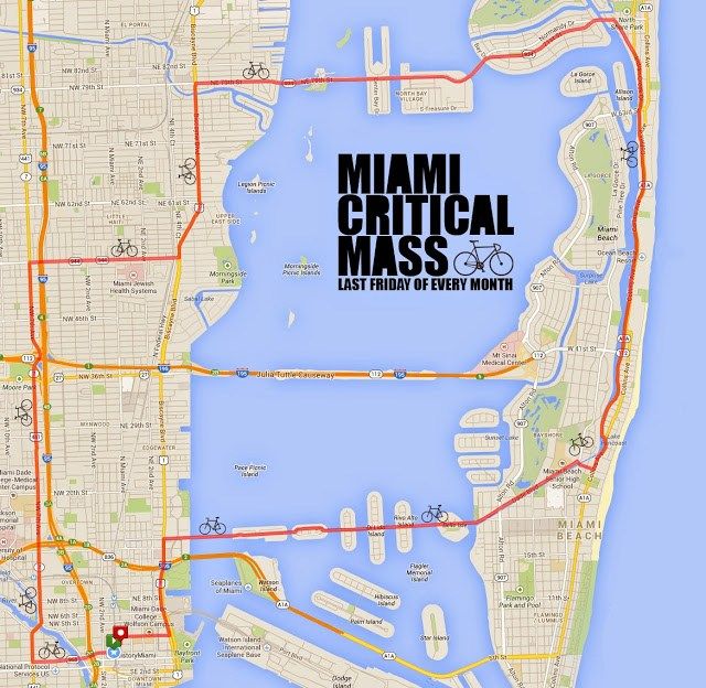 Traffic Alert: Bicyclists to ride through Miami Friday for Critical Mass
