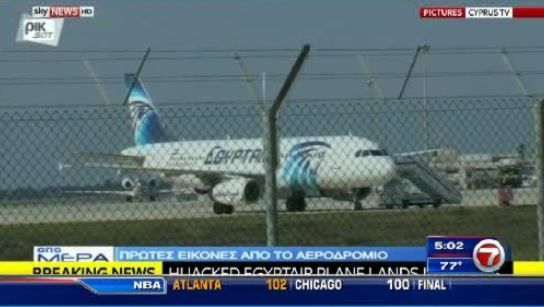 Hijacking of Egypt plane by 'unstable' man ends peacefully
