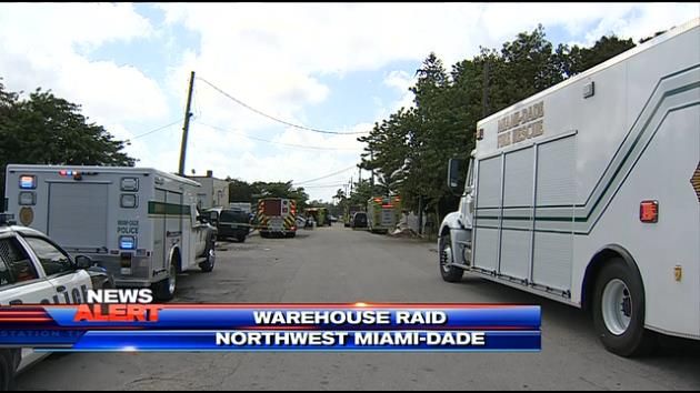 Federal agents raid NW Miami-Dade warehouse