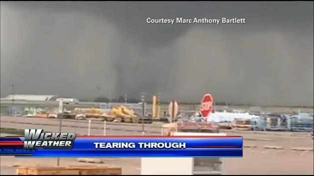 After 7 hurt in Oklahoma tornado, stormy weather slams South