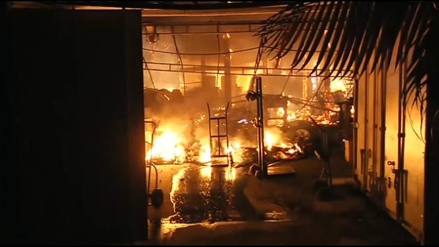 Southwest Ranches barn destroyed in massive fire, no injuries