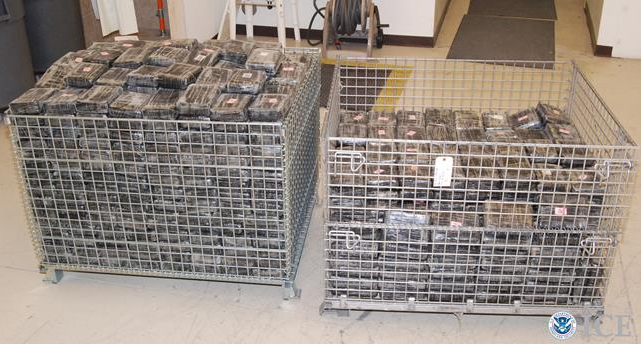 Officials seize 993 kilograms of cocaine, 4 arrested