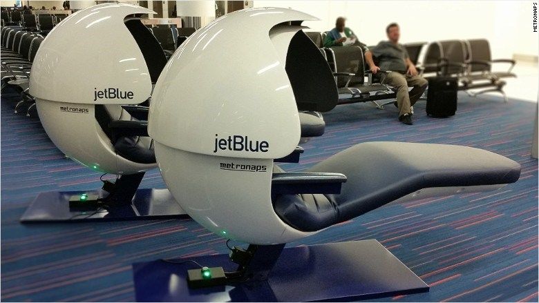 JetBlue introduces nap pods at JFK airport