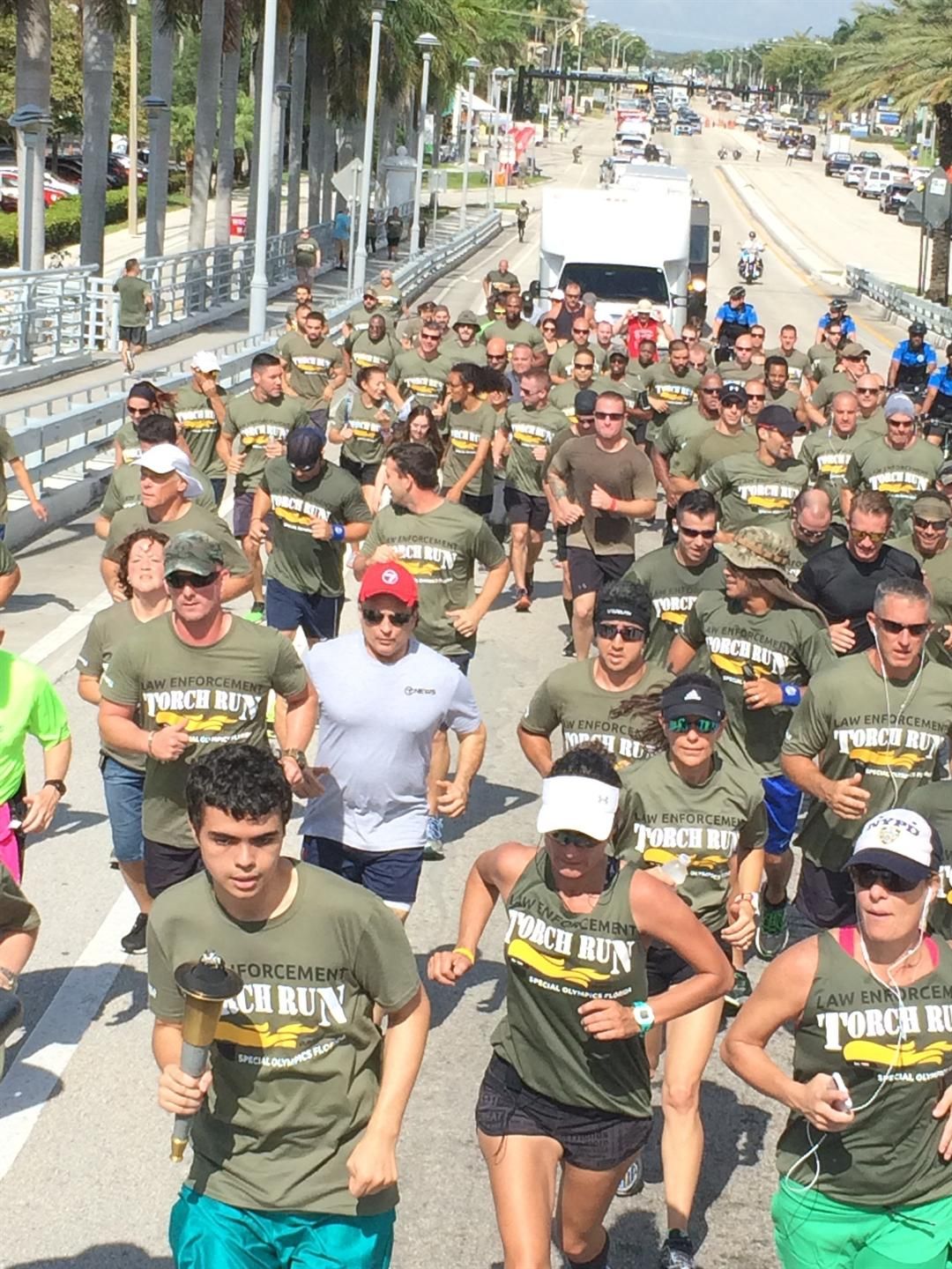 Broward law enforcement teams up with Special Olympics for annual 'Torch Run'