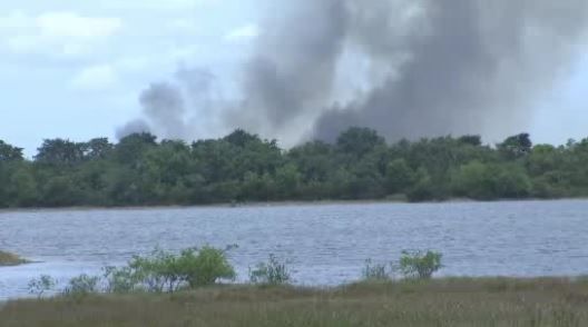Crews battling brush fire in Northwest Miami-Dade