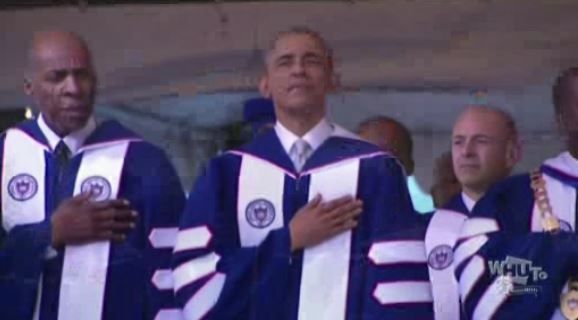 Obama: US in 'better place' than when he graduated college