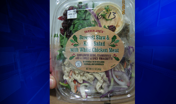 Trader Joe's recalls kale salad with broccoli slaw due to possible listeria contamination