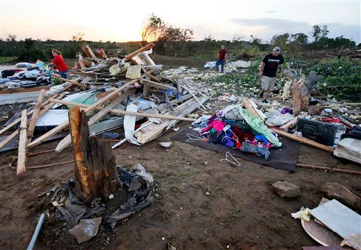 Surveyors assess Oklahoma communities in wake of EF3 tornado