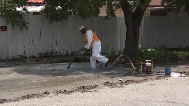 Water main break floods Miami neighborhood and homes