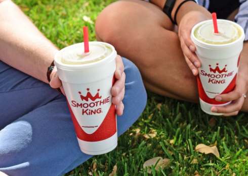 Smoothie King is handing out free smoothies on May 16