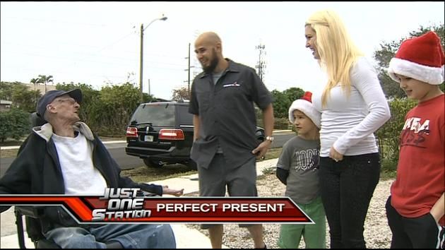 Good Samaritans donate motorized wheelchair to elderly theft victim