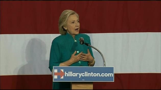 Clinton says she takes a 'backseat to no one' among liberals