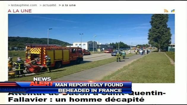 Beheading, attack at US factory in France; suspect detained