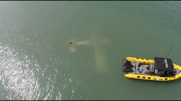 Pilot safe after small plane crash lands off Miami Beach