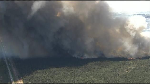 Krome Avenue reopens after firefighters gain control of brush fire