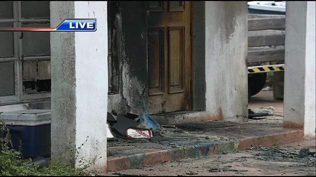 Good Samaritan hit by arson after helping stop suspected car burglar