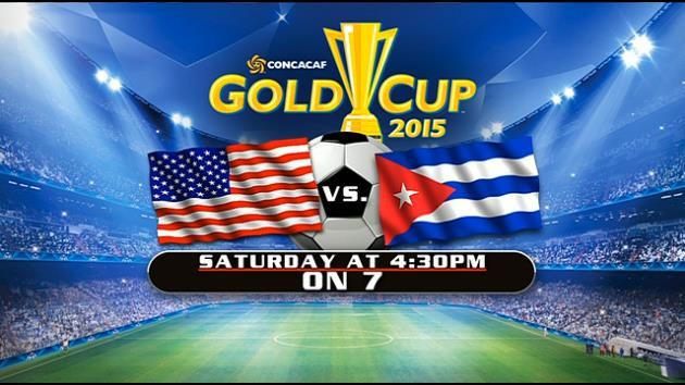 Dempsey's 3 goals lift US over Cuba 6-0, into Gold Cup semis