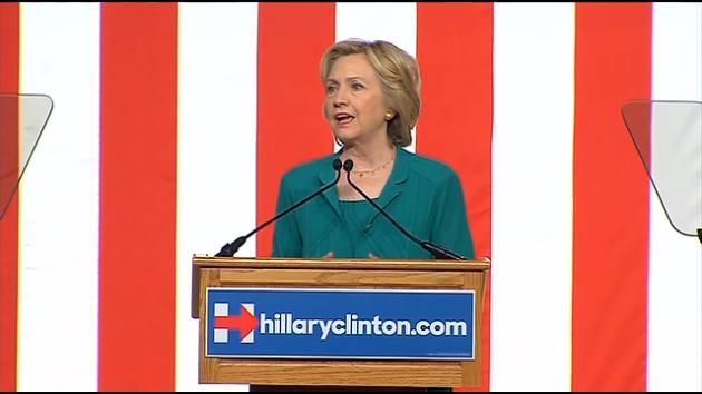 Taking on Bush and Rubio, Clinton calls for Cuba embargo end