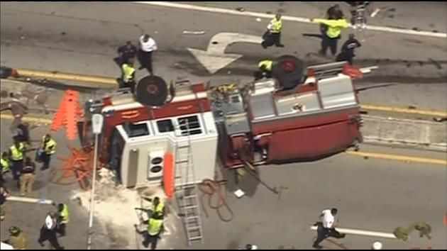 First responder calls released after 2 rescue units crash