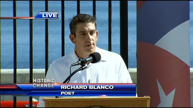 Poet hopes reading at US embassy in Havana spurs connection