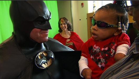 'Batman' who visited children in hospitals killed when car hits Batmobile