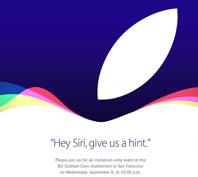 Apple to make (iPhone 6S?) announcement on September 9