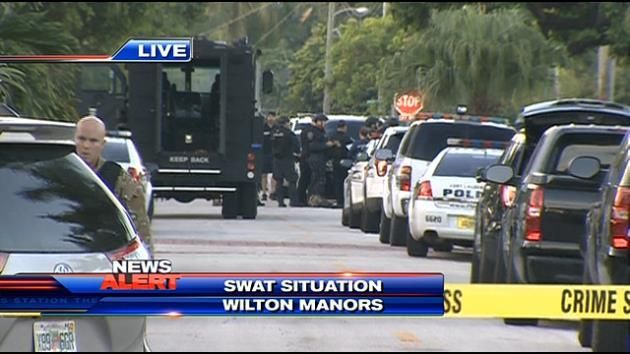 SWAT team called to Wilton Manors neighborhood after possible hostage situation
