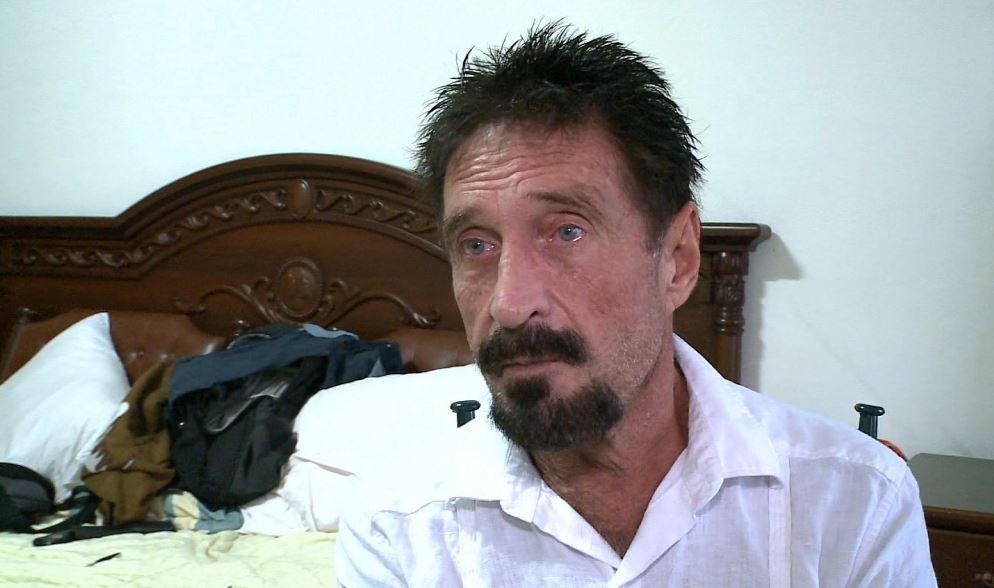 John McAfee announces he's running for President
