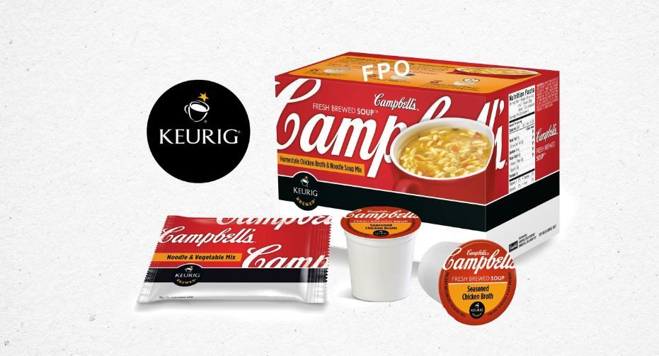 Keurig launches Campbell's K-Cups