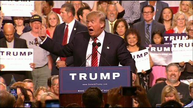 Trump hopes message appeals to Democrats, independents too