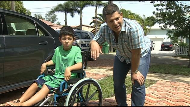 Child who survived Gables hit-and-run speaks out