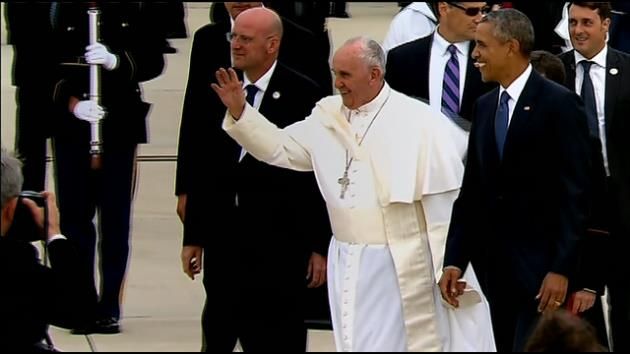 Papa! DC crowds cheer pope; he calls for climate action