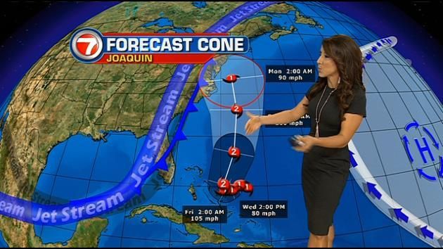 Hurricane Joaquin gains force near Bahamas, heads toward US
