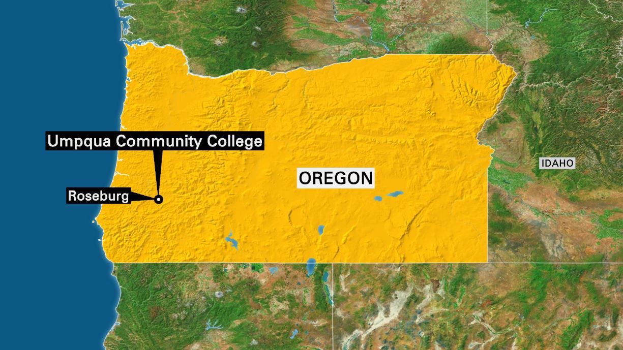 Officials report active shooter at Oregon community college