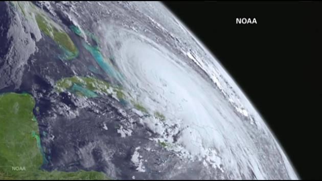 Bermuda whipped by weakening Hurricane Joaquin