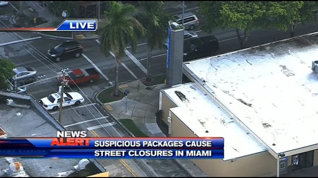 Alleged robber arrested after suspicious packages left at Miami bank