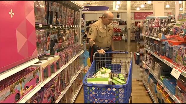 Marines kick off annual Toys For Tots toy drive
