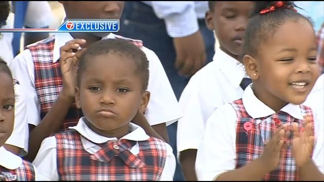 Local high school students, airline team up to give gifts to Bahamian children