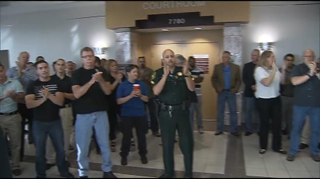 Law enforcement officials support BSO deputy in court