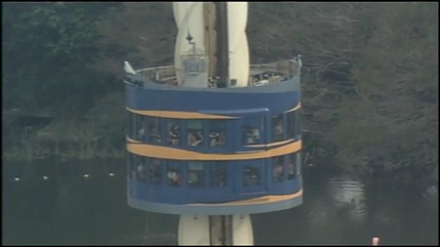 Passengers no longer stuck on Sky Tower at SeaWorld Orlando