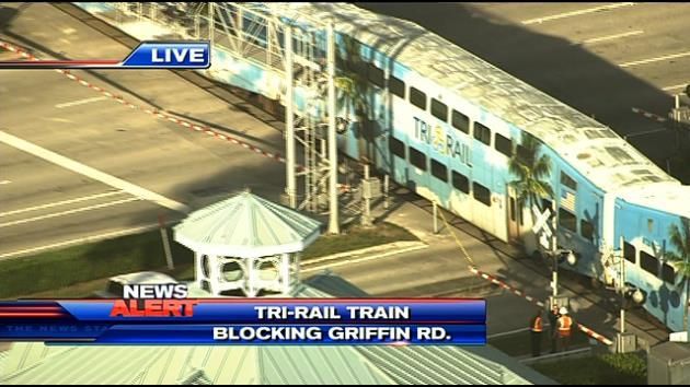 Man struck by TriRail train in Dania Beach