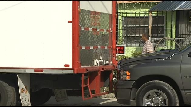 Man unloading work truck shot in attempted robbery