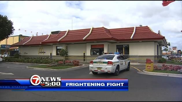 Argument ends in shooting at NW Miami-Dade McDonald's; 1 hurt